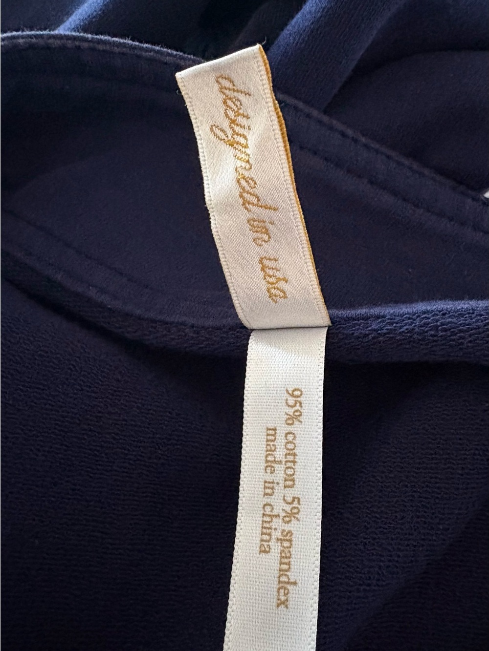HELEN JON woman long sleeve zipper front navy blue size medium sport jacket - Picture 7 of 8